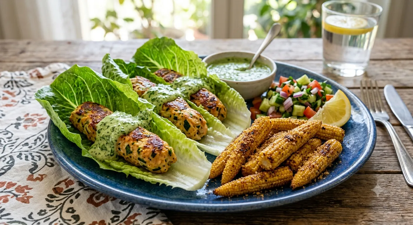 טאקו חסה קבב ו"צ'יפס" תירס גמדי קראנצ'י 🌽🌮