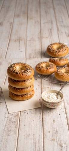 🥯 בייגל חלבון פגזי (4 יחידות)